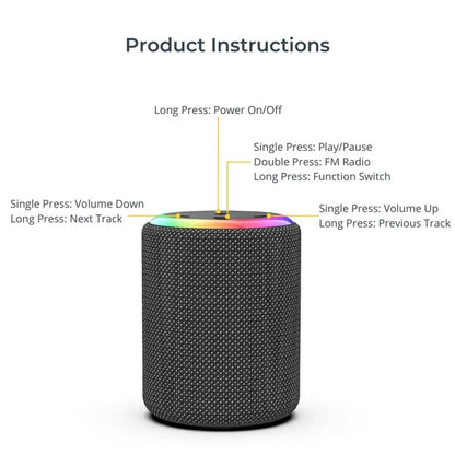 CinemaGlow™ Bluetooth Speaker