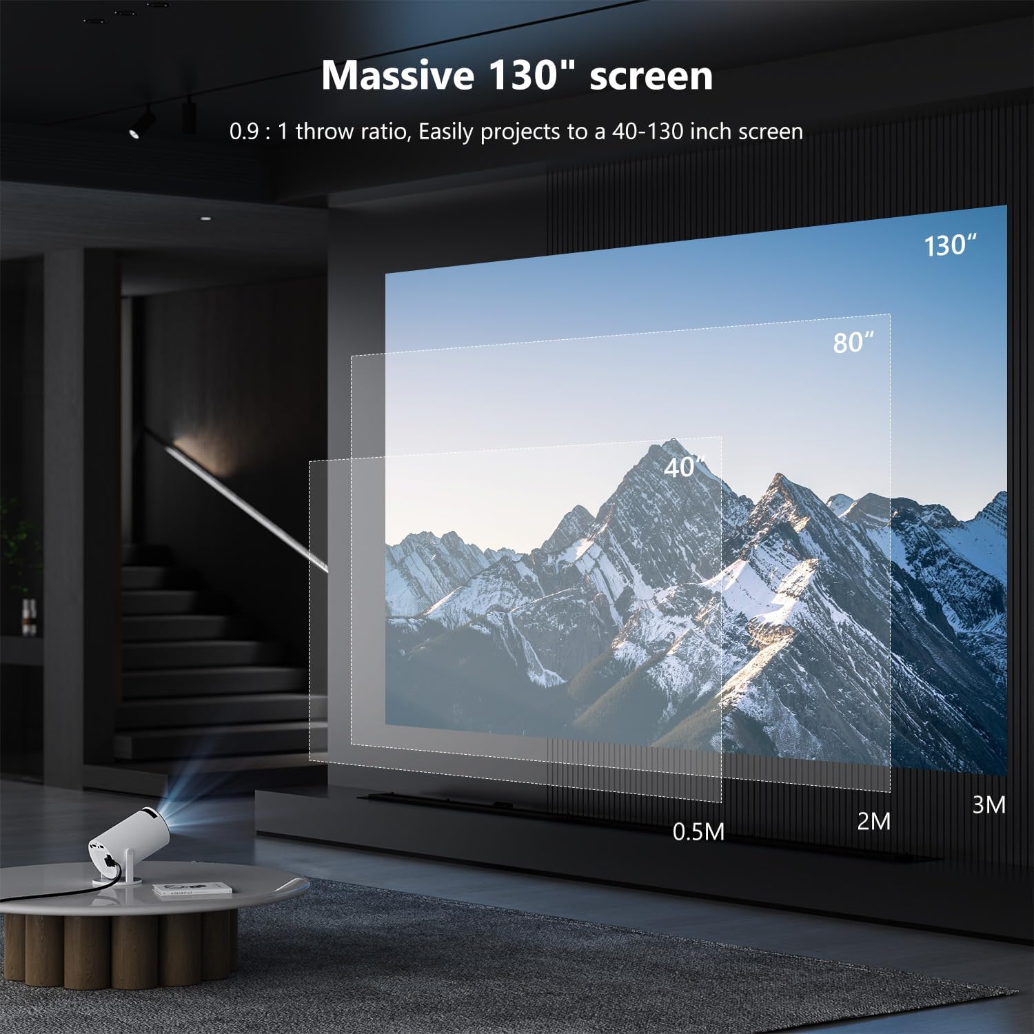 CinemaGlow™ Ultra HD Projector